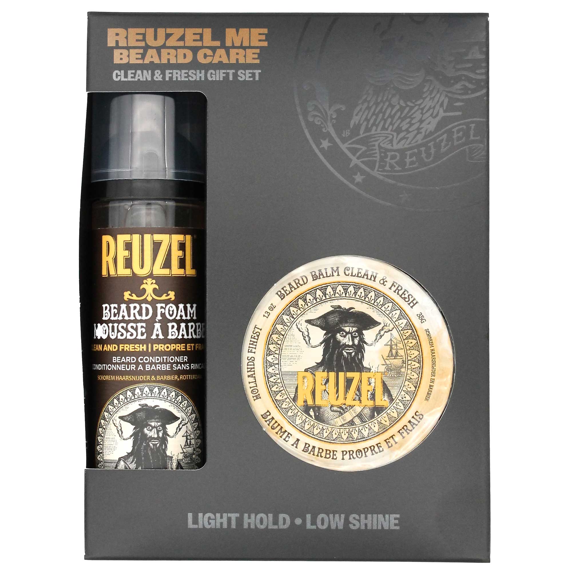 Reuzel Me Beard Care Gift Set, Clean & Fresh